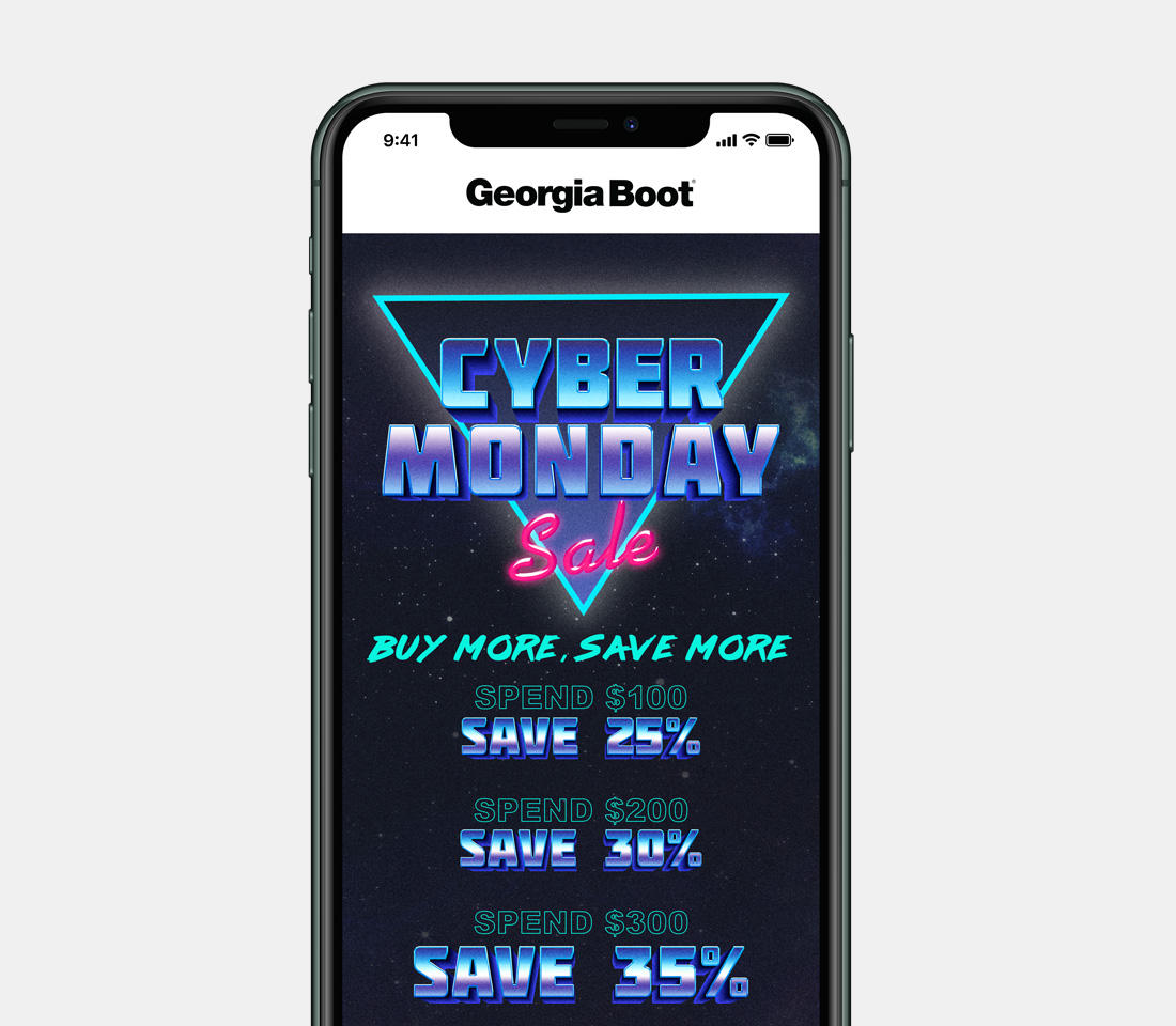 Cyber Monday Screenshot